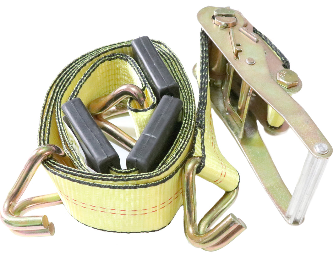 Double J hook wheel strap