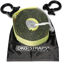 2″ x 20′ – 10,000 lb., Tow Strap with Forged